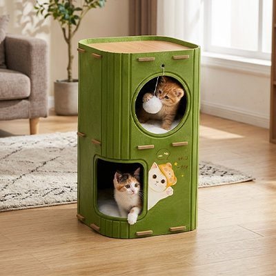 Niche a chat monchatpeinard 2 couchages