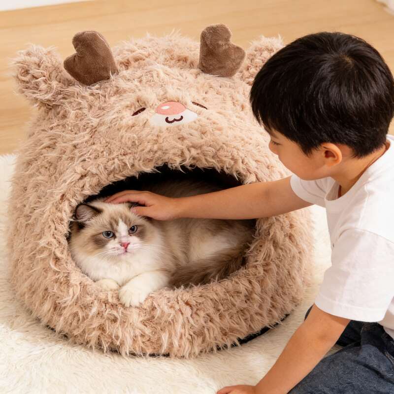 Niche a chat monchatsuperconfort marron M