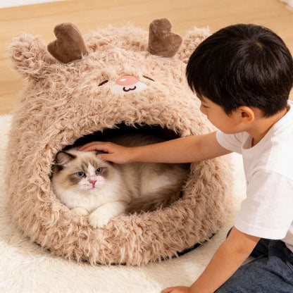 Niche a chat monchatsuperconfort marron M