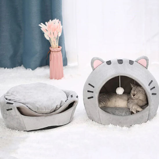 niche chat domichat coussin et niche