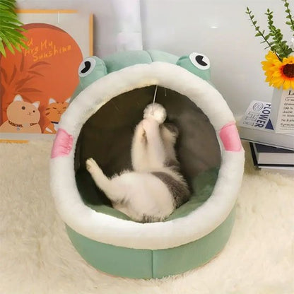 Niche pour chat MonChatCoinCalin balle jouet