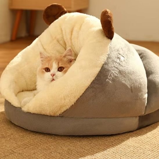Panier chat monchatbulleconfort  gris M