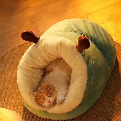 Panier chat monchatbulleconfort vert M