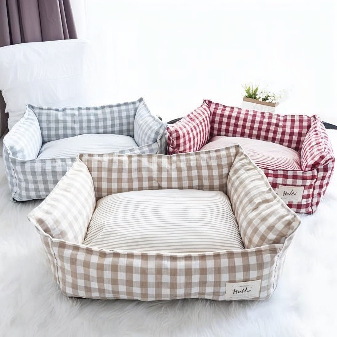 panier pour chat assortiment couleurs