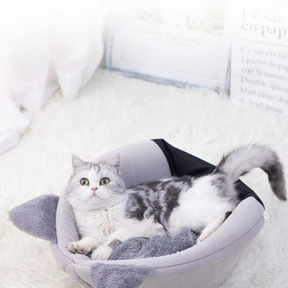 petite maison pour chat monchatminouse marrant sur toit