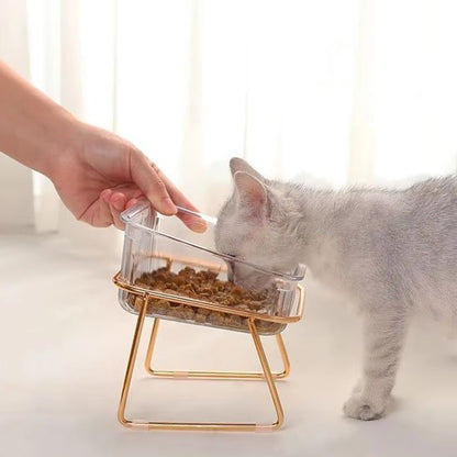 Gamelle chat surélevée | MonChatPremeleve™