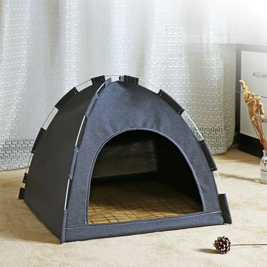 tente pour chat monchattenty gris déco